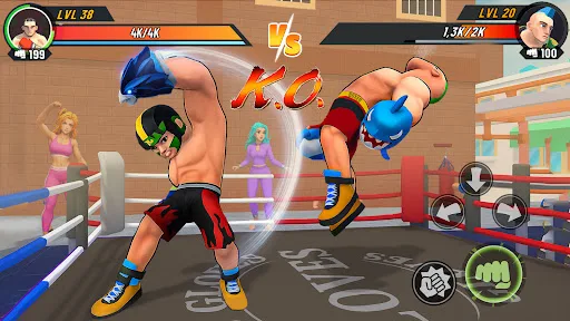 Boxing King Idle Clicker Games screenshot 1