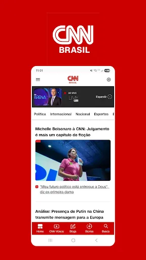 CNN Brasil screenshot 1