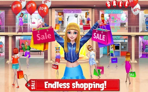 Black Friday Fashion Mall Game screenshot 4