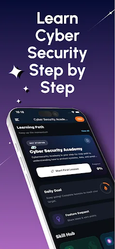 Learn Cyber Security & Hacking screenshot 1