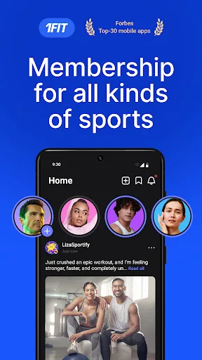 1Fit — All kinds of sports screenshot 1