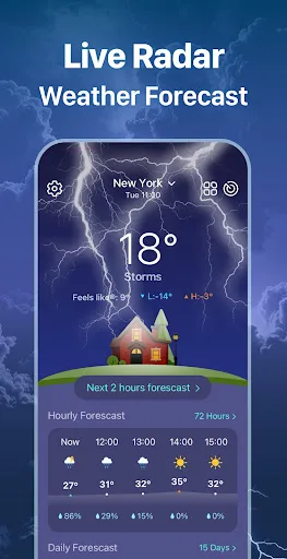 TempNow - Live Weather App screenshot 1