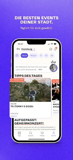 Rausgegangen: Events entdecken screenshot 1