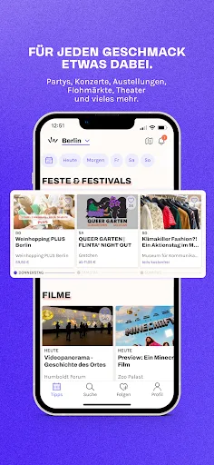 Rausgegangen: Events entdecken screenshot 2