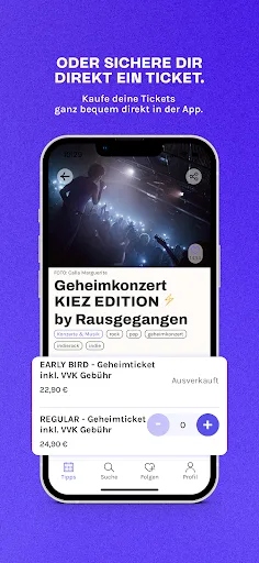 Rausgegangen: Events entdecken screenshot 4
