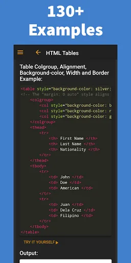 Learn HTML - Pro screenshot 3