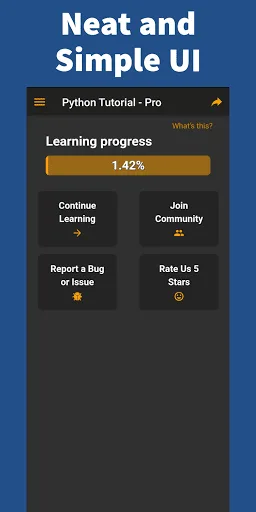 Python Tutorial - Pro screenshot 1