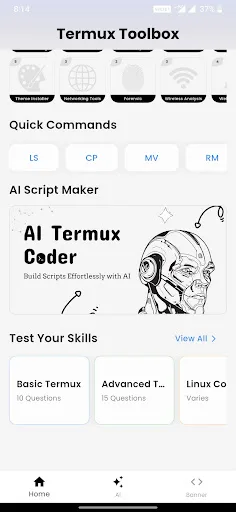 Termux Toolbox : AI & Commands screenshot 2