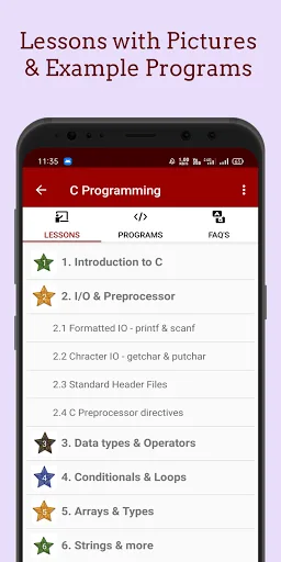 Learn C Programming screenshot 1