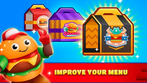Idle Burger Empire Tycoon—Game screenshot 2
