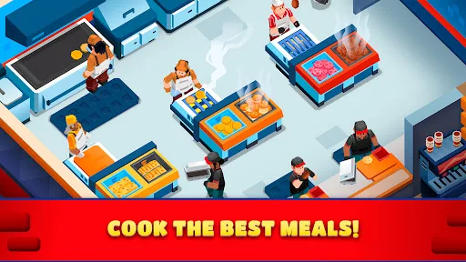 Idle Burger Empire Tycoon—Game screenshot 3