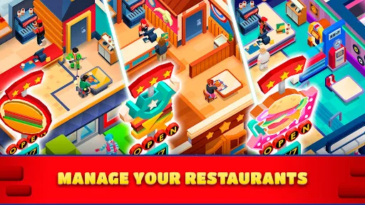 Idle Burger Empire Tycoon—Game screenshot 5