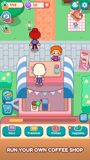 My Sweet Coffee Shop—Idle Game screenshot 1