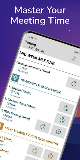 Meeting Timer screenshot 1