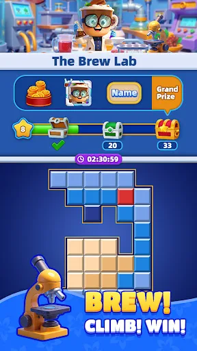Coffee Sort - Block Jam Puzzle screenshot 1