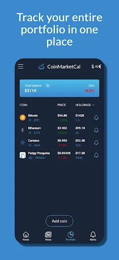 CoinMarketCal screenshot 4
