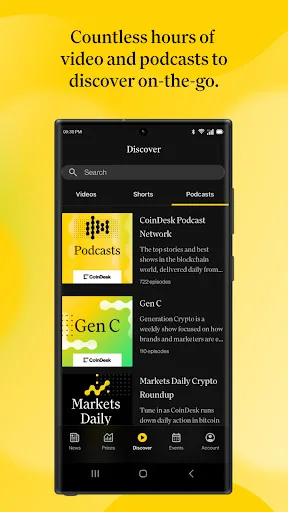 CoinDesk: BTC, ETH, XRP News screenshot 4