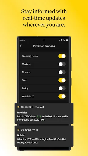 CoinDesk: BTC, ETH, XRP News screenshot 5