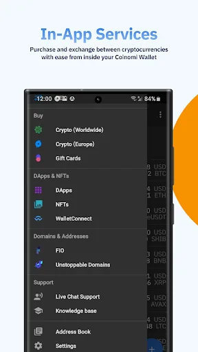 Coinomi: Crypto Bitcoin Wallet screenshot 3