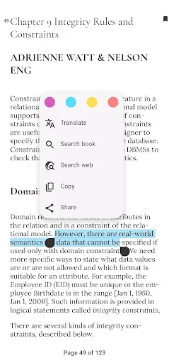 Colibrio Reader for EPUB & PDF screenshot 2
