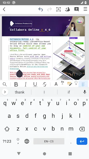Collabora Office screenshot 4