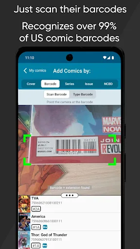 CLZ Comics comic book database screenshot 2