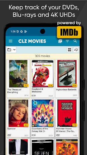 CLZ Movies - movie database screenshot 1