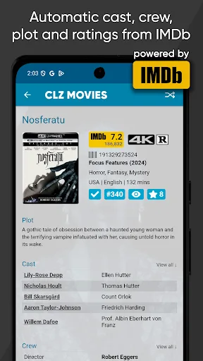 CLZ Movies - movie database screenshot 4