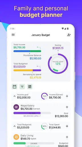 Family budget—Spending tracker screenshot 1