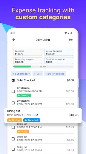 Family budget—Spending tracker screenshot 3