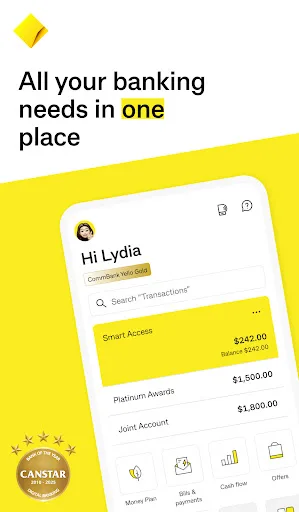 CommBank screenshot 1