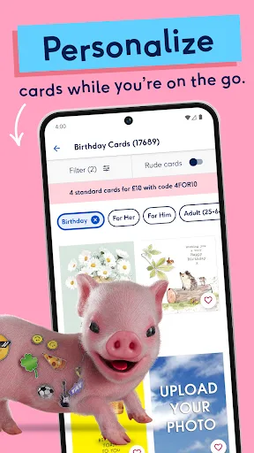 Moonpig Birthday Cards & Gifts screenshot 1
