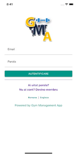 GMA - Gym Management App screenshot 1
