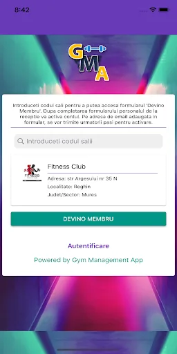 GMA - Gym Management App screenshot 3
