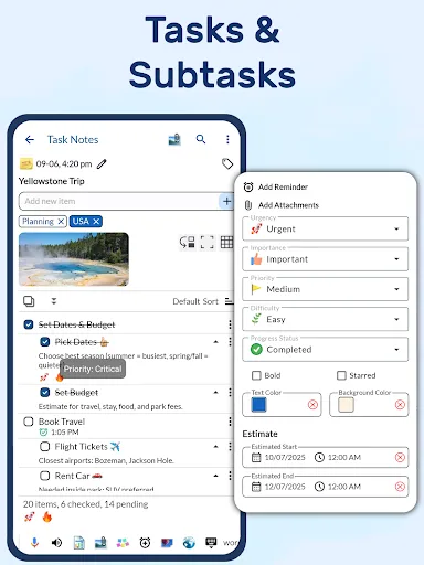 TASK NOTES: Notepad To-Do List screenshot 4