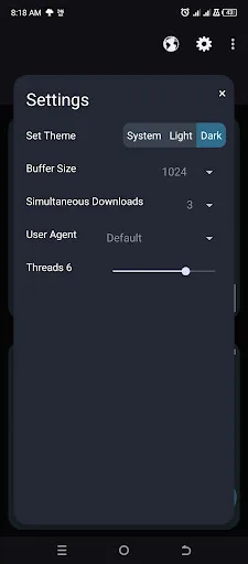 Tiny Download Manager screenshot 4