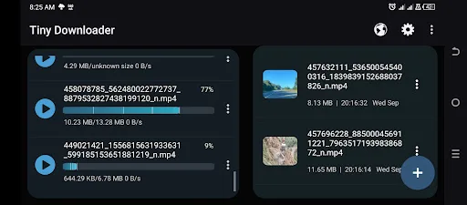 Tiny Download Manager screenshot 5