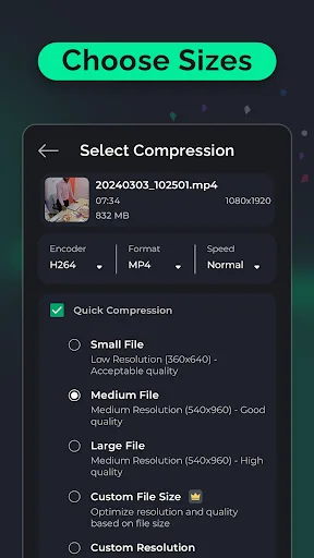 Compress Video - Size Reducer screenshot 5