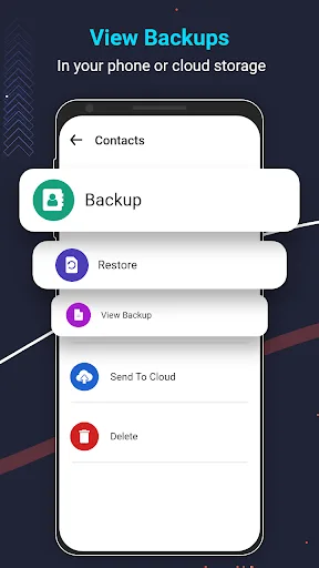 SMS Backup & Restore Contacts screenshot 3