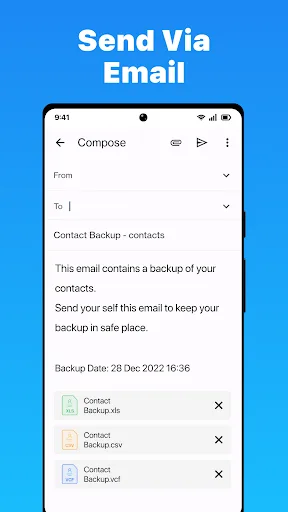 Contacts Backup - Sync Restore screenshot 5
