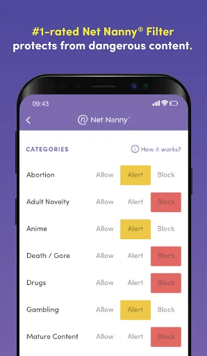 Net Nanny Parental Control App screenshot 5