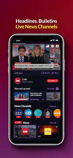 mjunoon: Live TV, News screenshot 4
