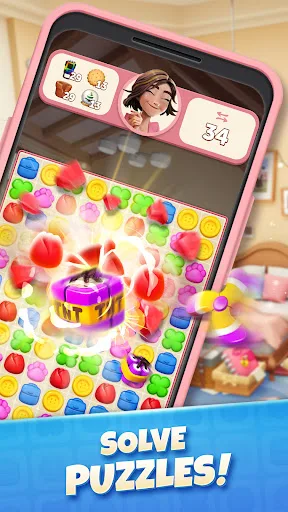 Zoey's Journey: Match & Design screenshot 1