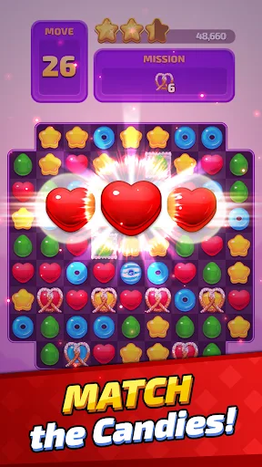 Sugar Land - Sweet Match 3 screenshot 2