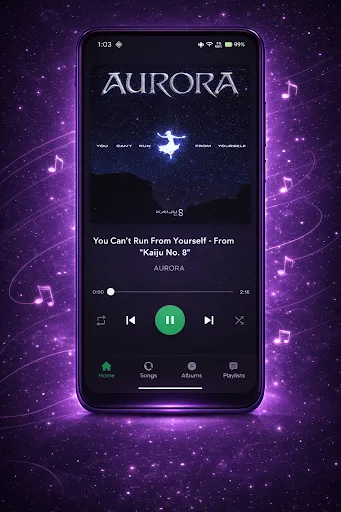 Cosmic: Music Player & MP3 screenshot 3