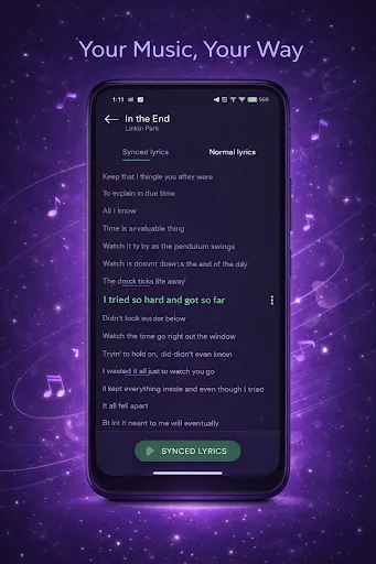 Cosmic: Music Player & MP3 screenshot 5