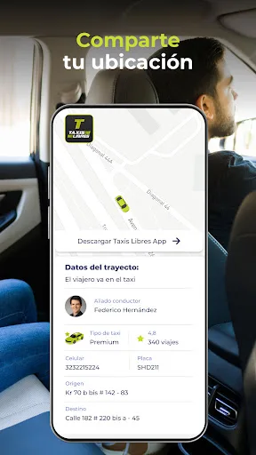 Taxis Libres App - Viajeros screenshot 4