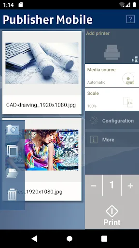Publisher Mobile screenshot 1