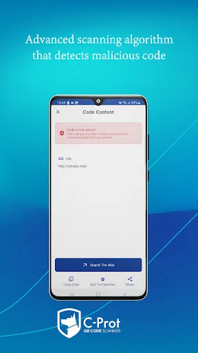 C-Prot QR Code Scanner screenshot 3
