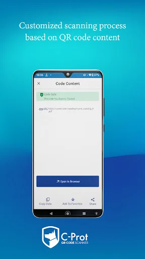 C-Prot QR Code Scanner screenshot 5